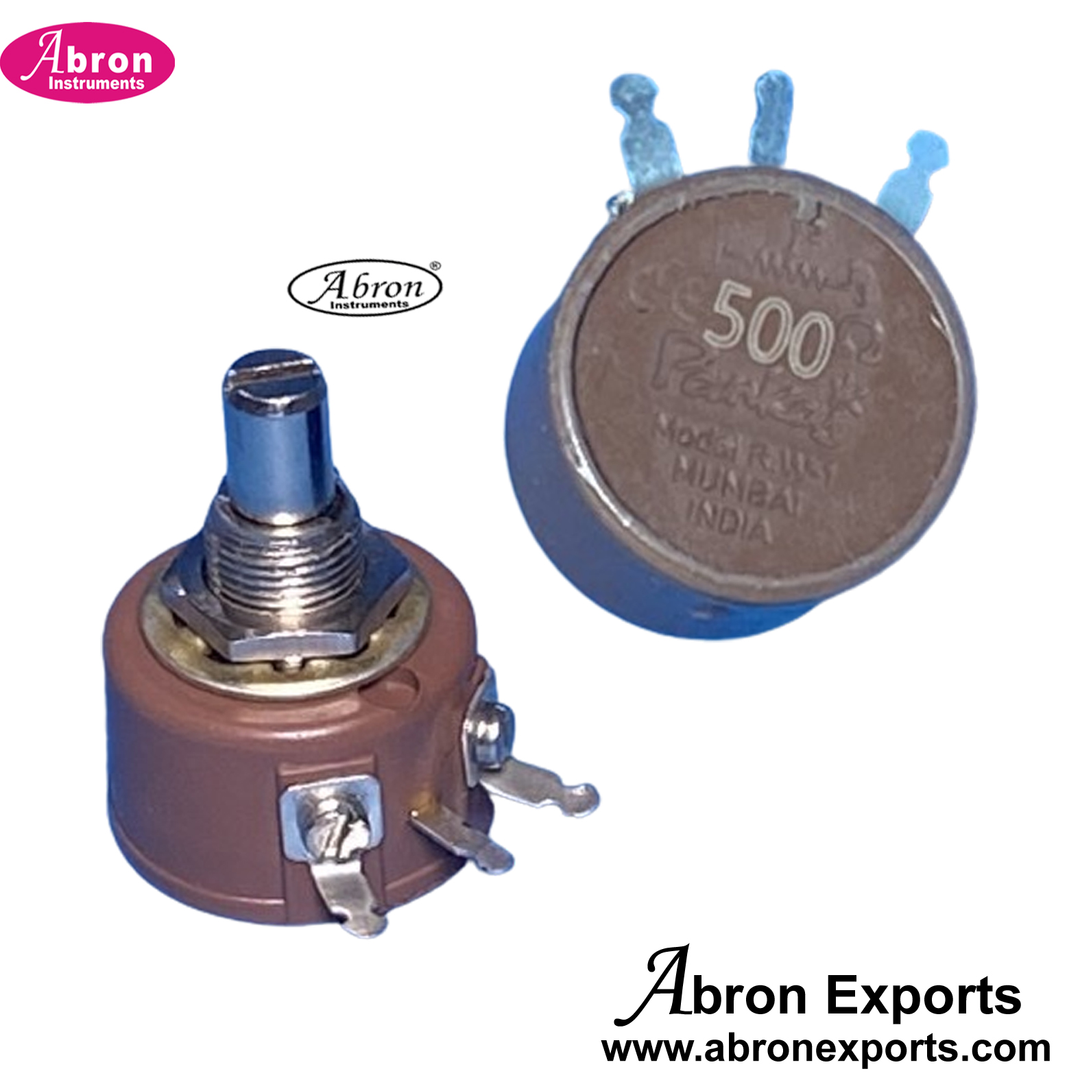 Electronic Component Spare Potentiometer knob 500 Ohms or 100 Ohms other 100pc Abron AE-1224PT5H 